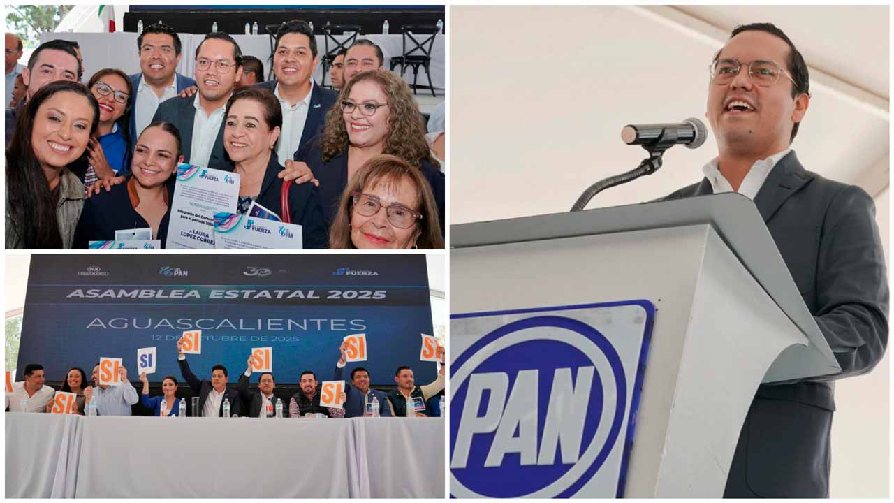 Chepe Guerrero llama a la unidad del PAN durante Asamblea Estatal en Aguascalientes