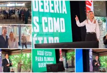 Tania Palacios Kuri rinde informe legislativo ante el sector empresarial
Tania Palacios Kuri rinde informe legislativo ante el sector empresarial