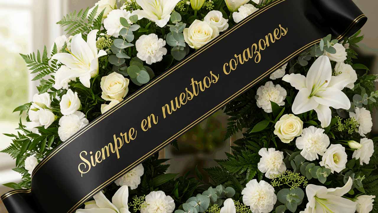 El Último Mensaje: La importancia de las frases del listón fúnebre en México