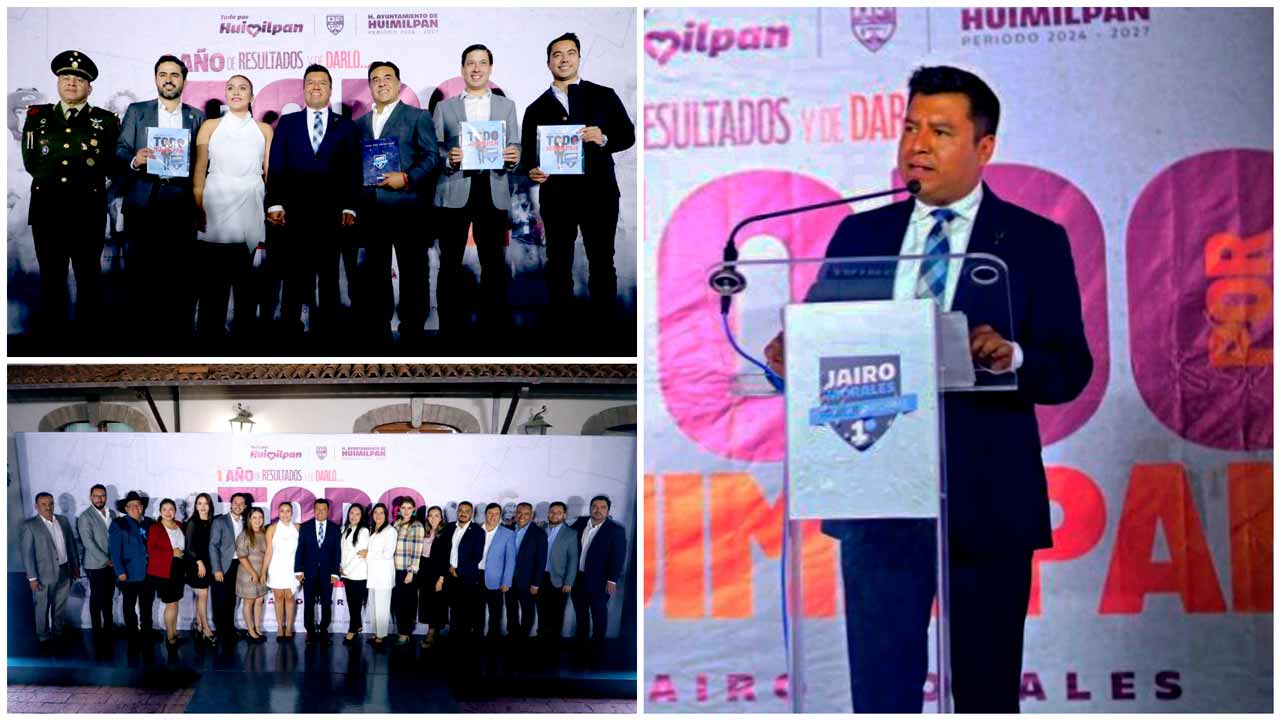 Jairo Morales rinde su Primer Informe con eje en la cercanía ciudadana