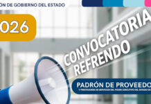 Convoca Oficialía Mayor a realizar refrendo en noviembre y diciembre de 2025
Convoca Oficialía Mayor a realizar refrendo en noviembre y diciembre de 2025