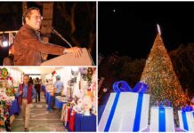 Corregidora enciende su Árbol de Navidad y abre el Bazar 2025