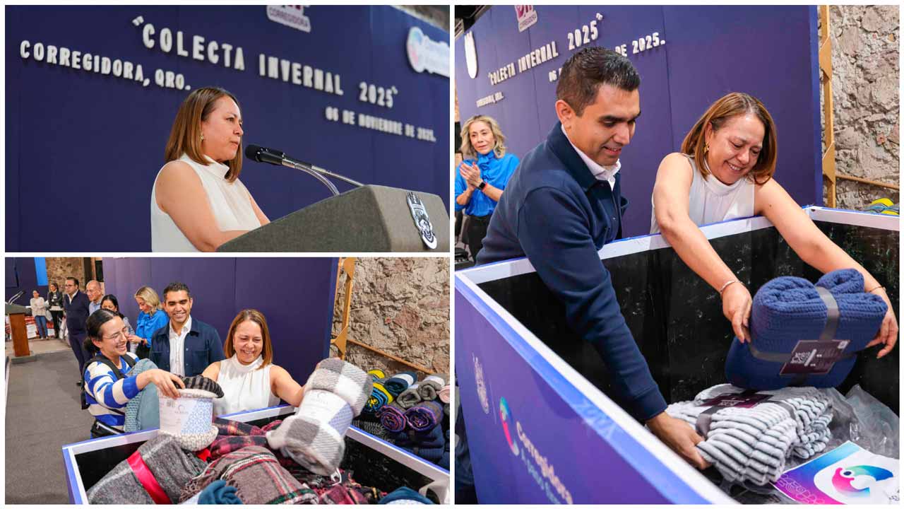 Gaby Trápala inicia la Colecta Invernal 2025 en Corregidora