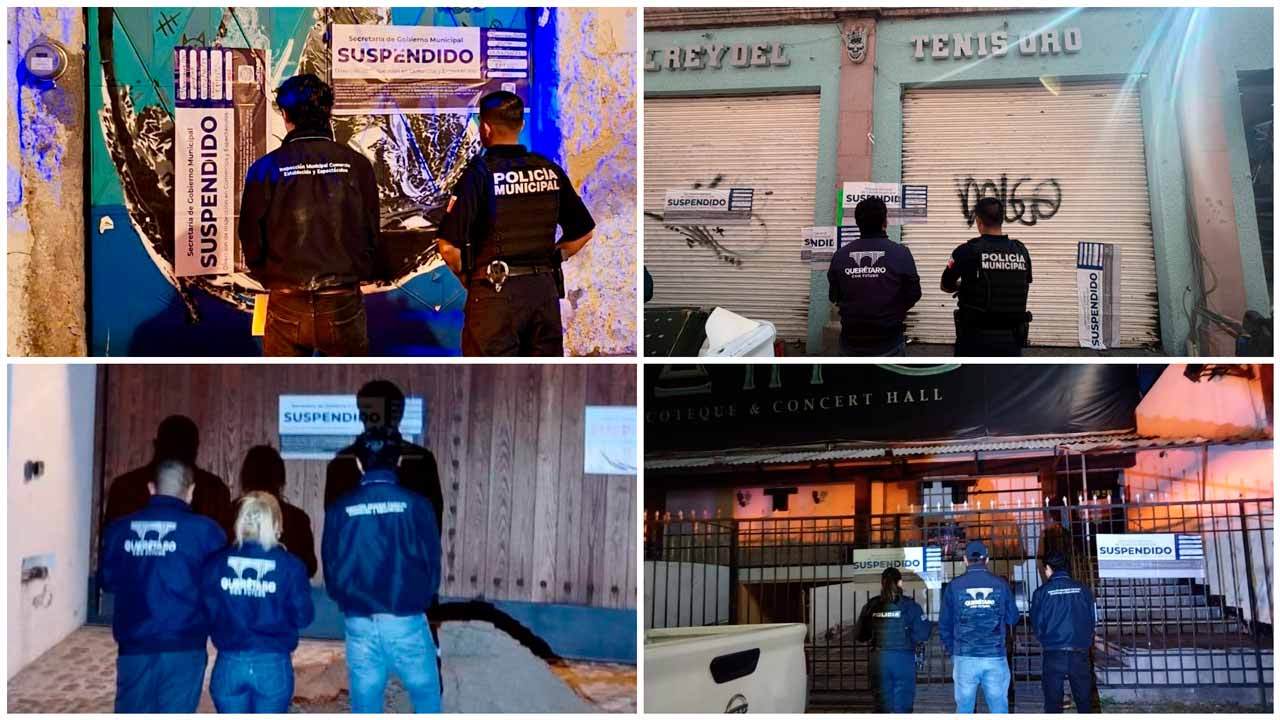 Clausuran seis eventos por incumplimiento al Reglamento de Espectáculos