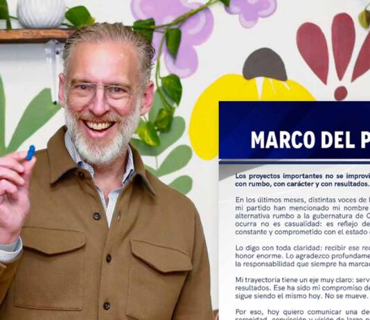 Marco del Prete se descarta para la gubernatura Marco del Prete se descarta para la gubernatura