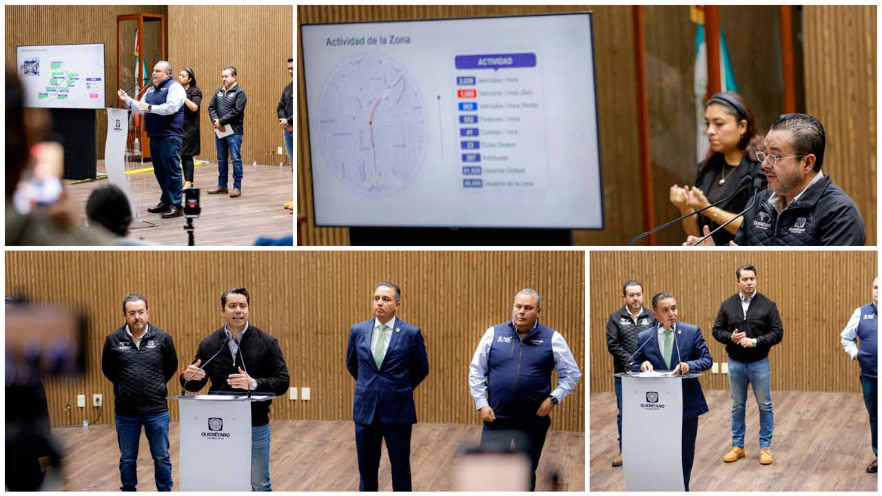 Felifer Macías presenta operativo para reducir afectaciones del Tren México–Querétaro