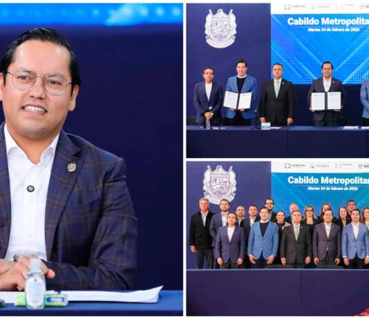 Chepe Guerrero preside Cabildo Metropolitano Impulsará coordinación regional en seguridad, lluvias e incendios