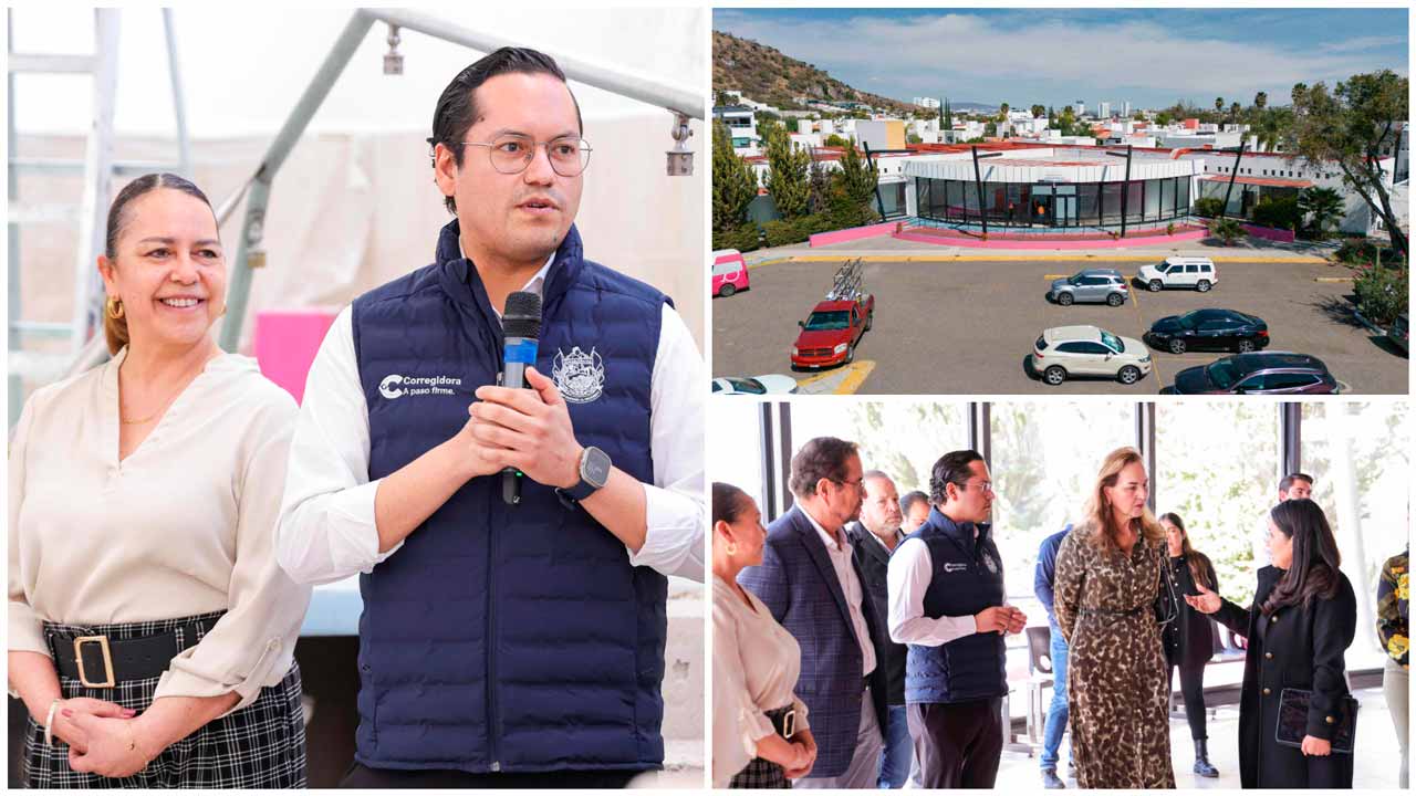 Chepe Guerrero supervisa la obra de rehabilitación de la UBR del DIF Corregidora