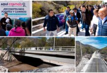 Entregan puente en Nogales en Tolimán, había colapsado por lluvias el año pasado
Entregan puente en Nogales en Tolimán, había colapsado por lluvias el año pasado