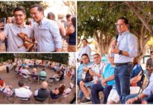 Chepe Guerrero escucha vecinos de Paseos del Bosque
Chepe Guerrero escucha vecinos de Paseos del Bosque