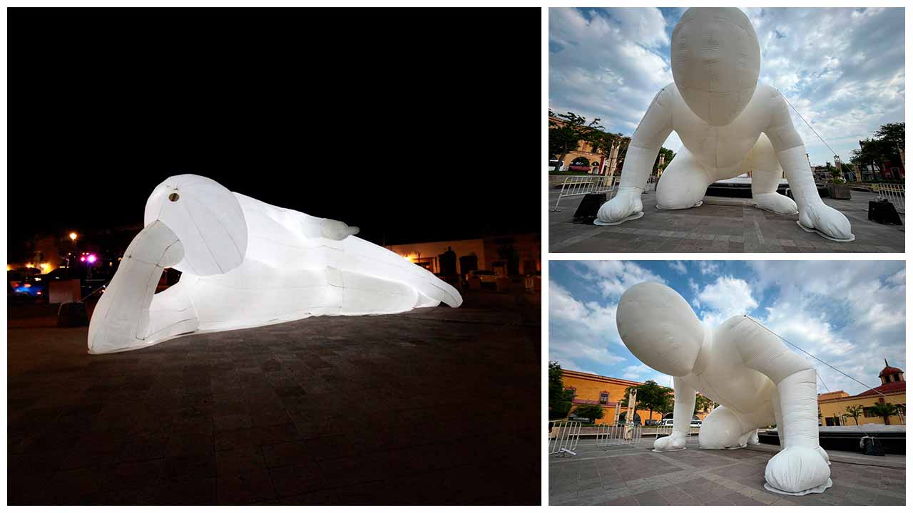 Gigantes luminosos “HUMANOIDES” llegan por primera vez a Querétaro