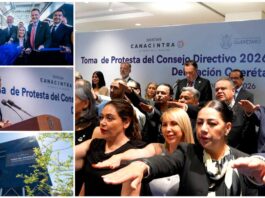 Kuri toma protesta a CANACINTRA Querétaro 2026-2027 Kuri toma protesta a CANACINTRA Querétaro 2026-2027