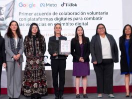 Gobierno y plataformas signan acuerdo contra violencia digital a mujeres Gobierno y plataformas signan acuerdo contra violencia digital a mujeres