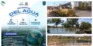 Invita Felifer a ciudadanos a celebrar el Día del Agua en La Queretana Invita Felifer a ciudadanos a celebrar el Día del Agua en La Queretana