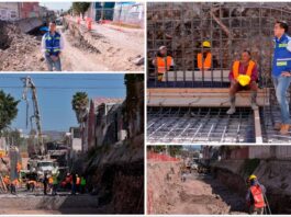 Felifer supervisa obra pluvial de 49.8 mdp en Peñuelas Felifer supervisa obra pluvial de 49.8 mdp en Peñuelas