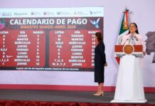 Bienestar inicia pagos marzo-abril a 18.8 millones de pensionados y beneficiarios
Bienestar inicia pagos marzo-abril a 18.8 millones de pensionados y beneficiarios