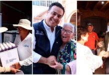 Entrega Luis Nava canastas alimentarias en El Marqués
Entrega Luis Nava canastas alimentarias en El Marqués