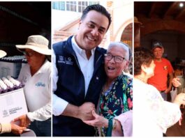 Entrega Luis Nava canastas alimentarias en El Marqués Entrega Luis Nava canastas alimentarias en El Marqués