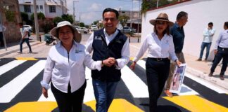 Luis Nava entrega obra vial en Tequisquiapan para 662 vecinos