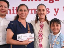 Sheinbaum inicia entrega de beca “Rita Cetina”, beneficia a 9 millones de alumnos Sheinbaum inicia entrega de beca “Rita Cetina”, beneficia a 9 millones de alumnos