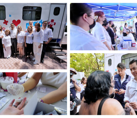 Felifer Macías acerca servicios de salud y apoyo social en Alameda Hidalgo Felifer Macías acerca servicios de salud y apoyo social en Alameda Hidalgo