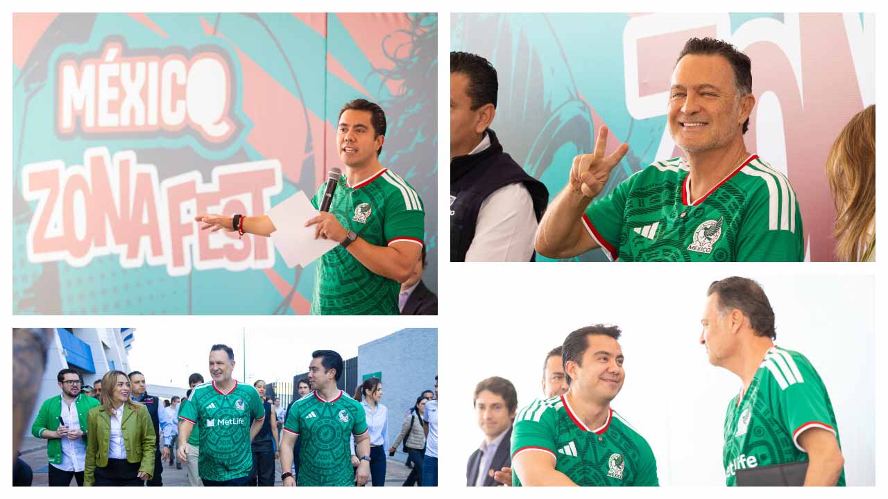 Kuri y Felifer anuncian Zona Fest para vivir el Mundial 2026 en Querétaro