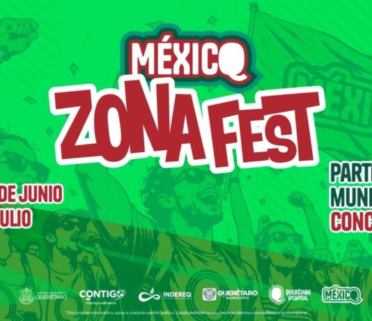 “Zona Fest: fiesta, música y Mundial en Querétaro”, resalta Felifer Macías "Zona Fest: fiesta, música y Mundial en Querétaro", resalta Felifer Macías
