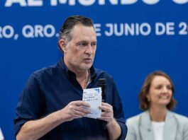 Querétaro suspende clases el jueves por el Mundial, lo anunció el gobernador Mauricio Kuri Querétaro suspende clases el jueves por el Mundial, lo anunció el gobernador Mauricio Kuri