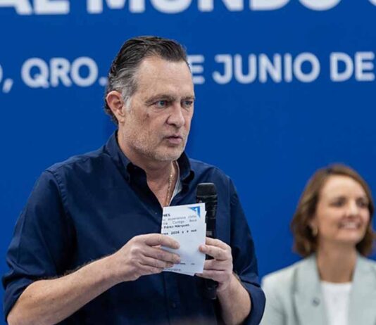 Querétaro suspende clases el jueves por el Mundial, lo anunció el gobernador Mauricio Kuri Querétaro suspende clases el jueves por el Mundial, lo anunció el gobernador Mauricio Kuri