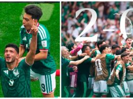 México rompe racha inaugural del Mundial con victoria 2 a 0 sobre Sudáfrica México rompe racha inaugural del Mundial con victoria 2 a 0 sobre Sudáfrica
