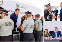 Kuri reconoce labor de la Guardia Nacional en Querétaro
Kuri reconoce labor de la Guardia Nacional en Querétaro