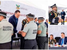 Kuri reconoce labor de la Guardia Nacional en Querétaro Kuri reconoce labor de la Guardia Nacional en Querétaro