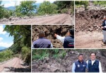 Luis Nava supervisa reapertura de camino afectado por deslave en Pinal de Amoles
Luis Nava supervisa reapertura de camino afectado por deslave en Pinal de Amoles