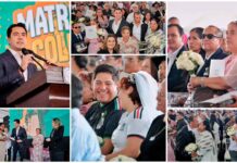 174 parejas formalizan su unión en matrimonios colectivos de Querétaro
174 parejas formalizan su unión en matrimonios colectivos de Querétaro