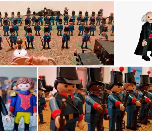 Corregidora presenta historia de Querétaro con Playmobil en el Museo Ambanica Corregidora presenta historia de Querétaro con Playmobil en el Museo Ambanica