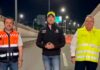 Felifer supervisa cambio de circulación en Bernardo Quintana