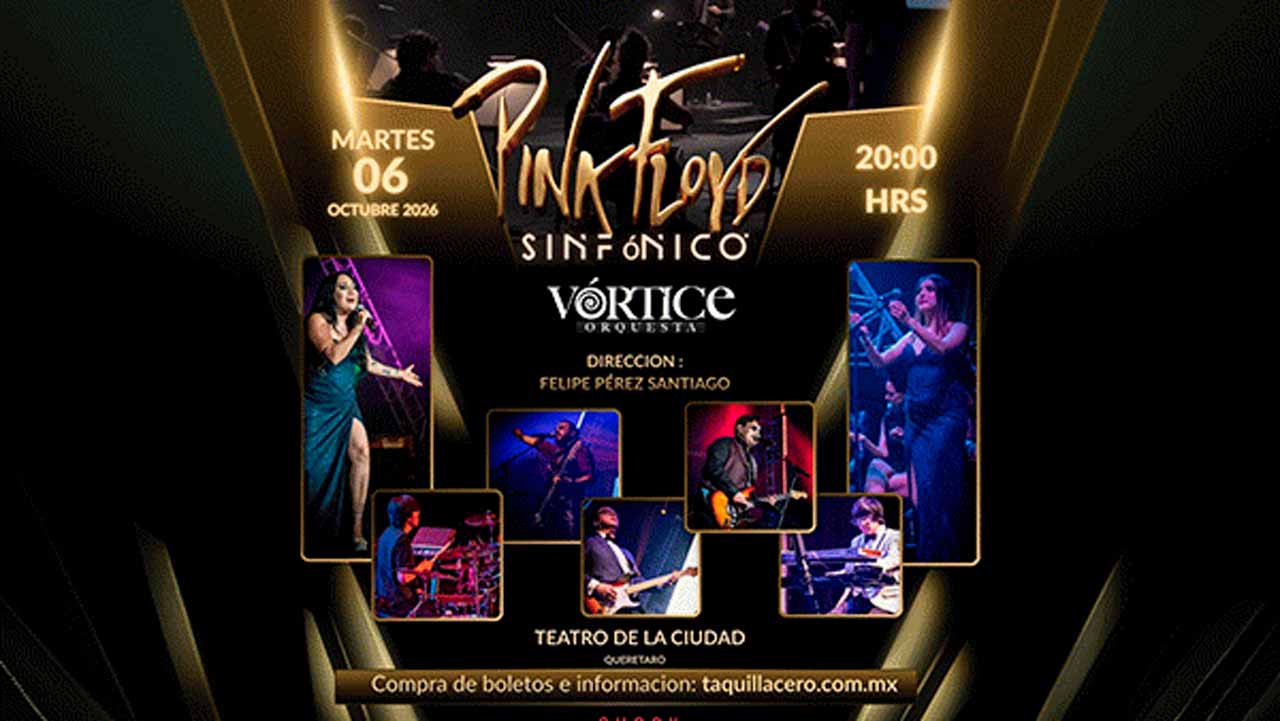 El legado de Pink Floyd resonará en versión sinfónica en Querétaro