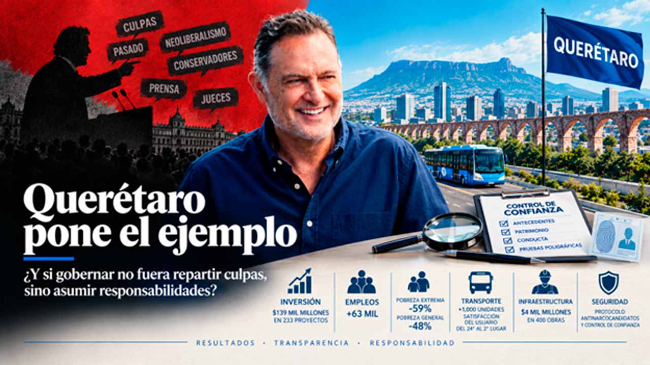 Querétaro pone el ejemplo - Contrastes