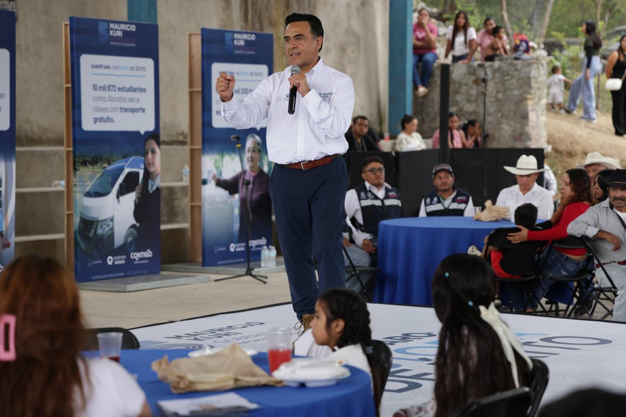 Luis Nava lleva informe de Kuri a Santa María de Cocos