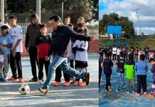 Luis Nava impulsa deporte de niñas y niños Luis Nava impulsa deporte de niñas y niños