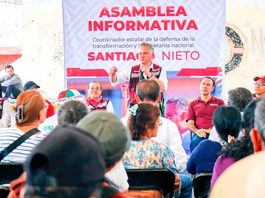 Santiago Nieto llama a consolidar la Cuarta Transformación en Querétaro Santiago Nieto denuncia veto en el Congreso local