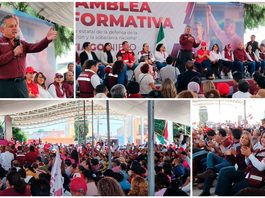 Santiago Nieto llama a la unidad en Morena en SJR