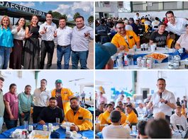 Kuri y Felifer reconocen el compromiso de las trabajadoras y los trabajadores de la CEI Kuri y Felifer reconocen el compromiso de las trabajadoras y los trabajadores de la CEI