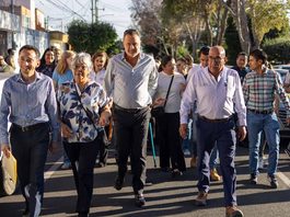 Rehabilitan calles de Constituyentes del Parque con 18.4 mdp Rehabilitan calles de Constituyentes del Parque con 18.4 mdp