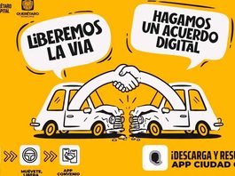 Municipio de Querétaro habilita acuerdos digitales ante choques leves Municipio de Querétaro habilita acuerdos digitales ante choques leves