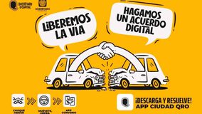 Municipio de Querétaro habilita acuerdos digitales ante choques leves Municipio de Querétaro habilita acuerdos digitales ante choques leves