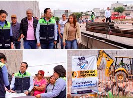 Avanza parque en Corregidora, Chepe Guerrero supervisa obra Avanza parque en Corregidora, Chepe Guerrero supervisa obra