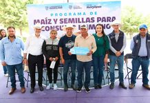 Huimilpan entrega maíz a mil familias